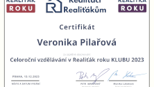 Celoroční vzdělávání v Realiťák roku KLUBU 2023